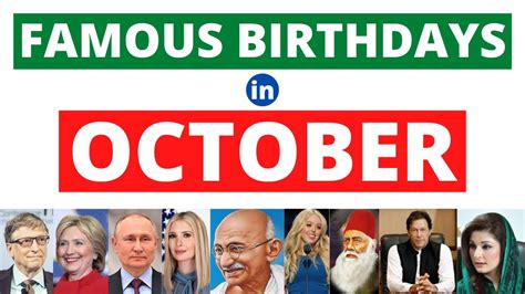 famous oct 10 birthdays|famous people born in oct.